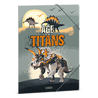 Age of the Titans dinós gumis mappa - A4 - Ars Una