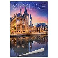 Blasetti Skyline vonalas füzet - 42 lapos A4 - Belgium Gent