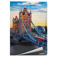 Blasetti Skyline vonalas füzet - 42 lapos A4 - London Bridge