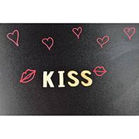 KISS betűk / fa felirat - 3,5 cm