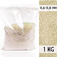 Art Deco mikro homok - krém 0,6-0,8 - 1 kg