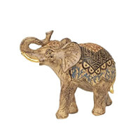 Elefánt szobor - 15x13 cm