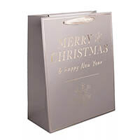 Karácsonyi ajándéktasak - 14x11 cm - Merry Christmas