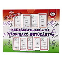 Magyar nyelvű betűkártya - ABC készségfejlesztő