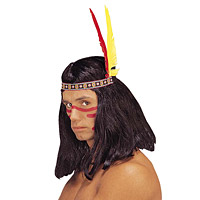 Nativ indián fejdísz 2 tollal