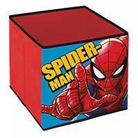 Pókember játéktároló doboz - 31x31x31 cm