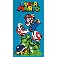 Super Mario fürdőlepedő / strandtörölköző - 140x70 cm