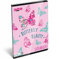 Lollipop Cute Butterfly pillangós szótár füzet - A5