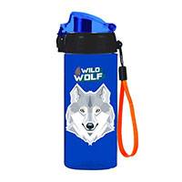 Wolf farkasos BPA-mentes tritán kulacs - 500 ml - OXY BAG