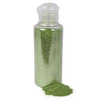 Dekorációs mikro glitterpor - zöld - 65 g