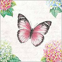 Pillangós - virágos szalvéta - Butterfly Boem