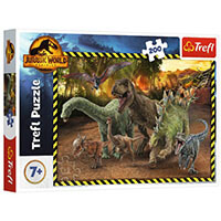 Dinók a Jurassic Parkból 200 darabos puzzle- Trefl