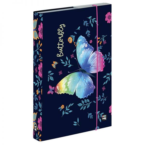 Butterfly pillangós füzetbox - A5 - OXY BAG