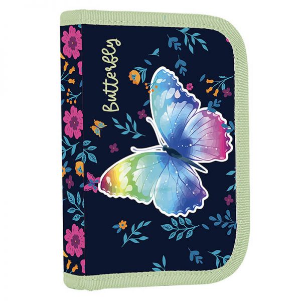 Butterfly pillangós kihajthatós tolltartó - két klapnis - OXY BAG