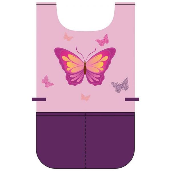 Butterfly pink pillangós festőköpeny - OXY BAG