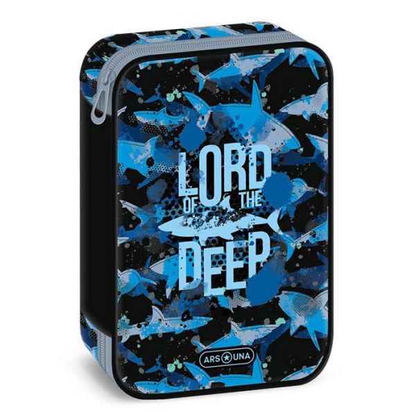 Cápás Lord of the Deep többszintes tolltartó - Ars Una