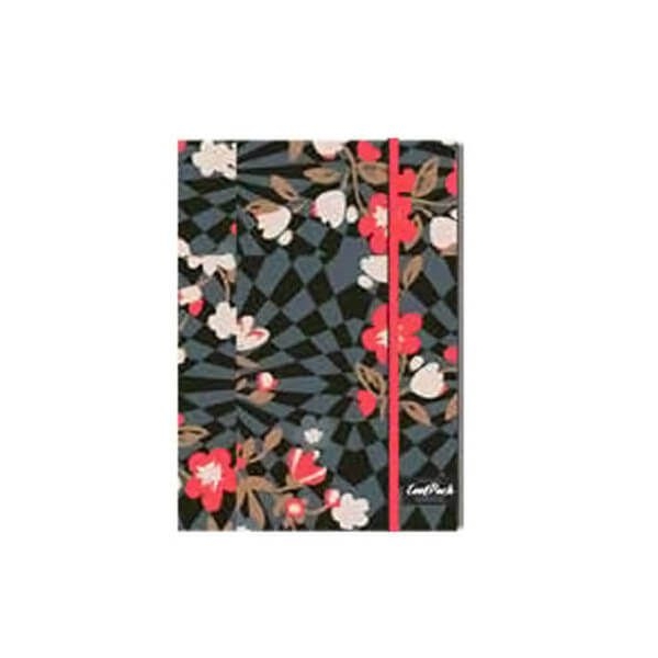 Cool Pack virágos notebook - keményfedeles füzet A5 - 80 lapos vonalas - Venice