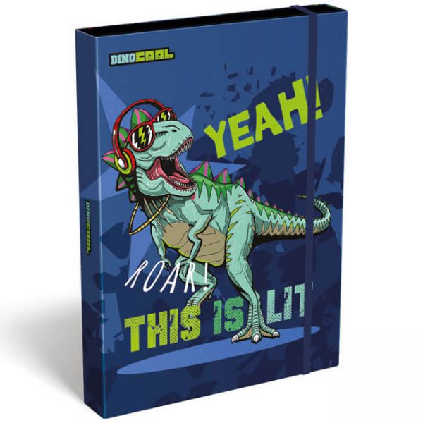 Dino Cool Dino Roar dinós füzetbox - A4 - Lizzy Card