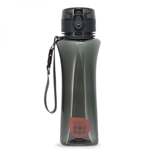 eau - Ars Una BPA mentes formatervezett kulacs - sötétszürke 500 ml