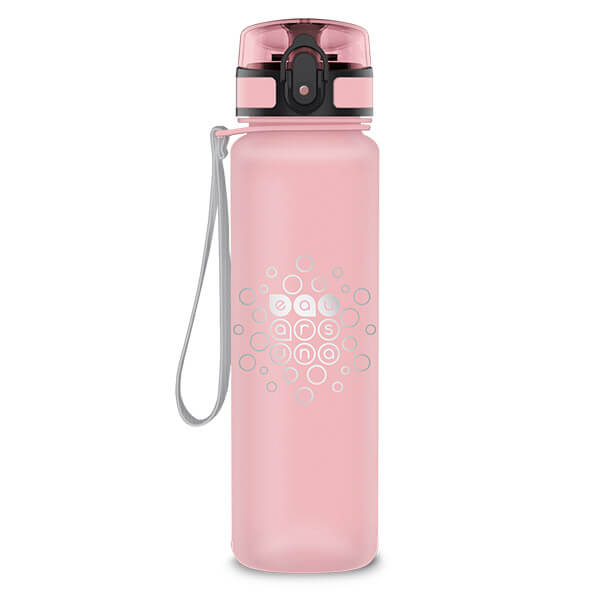 eau - Ars Una BPA mentes kulacs - púder rózsaszín 600 ml