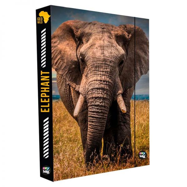 Elefántos füzetbox - A4 - OXY BAG
