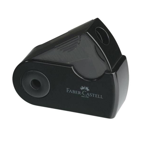 Faber Castell Sleeve mini Tartályos hegyező - fekete