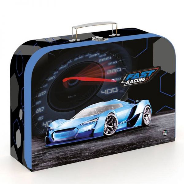 Fast Racing autós kartonbőrönd - OXY BAG