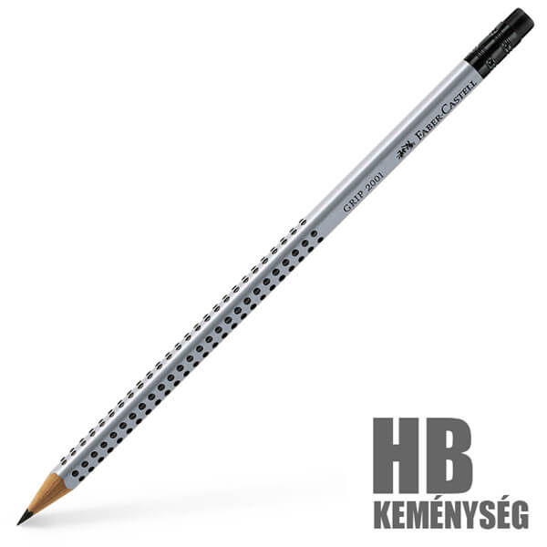 Faber CASTELL Grip radíros ceruza - HB