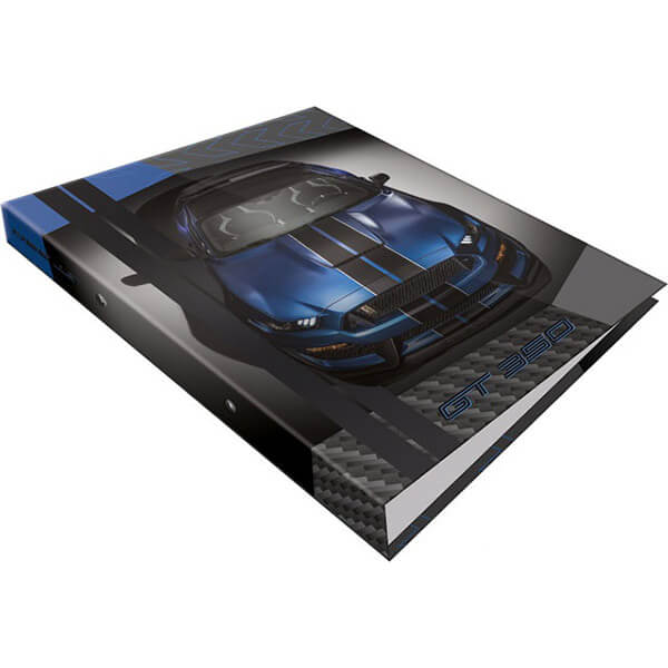 Ford Mustang Blue autós gyűrűskönyv