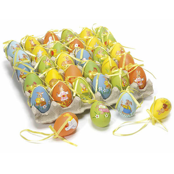 Húsvéti dekor tojás - 1 darab - többféle