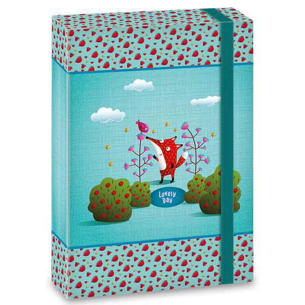Lovely Day rókás füzetbox A4 - Ars Una