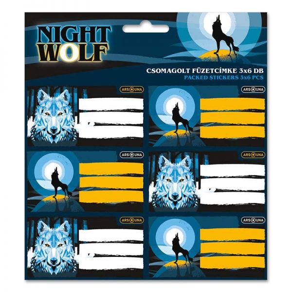 Nightwolf farkasos etikett