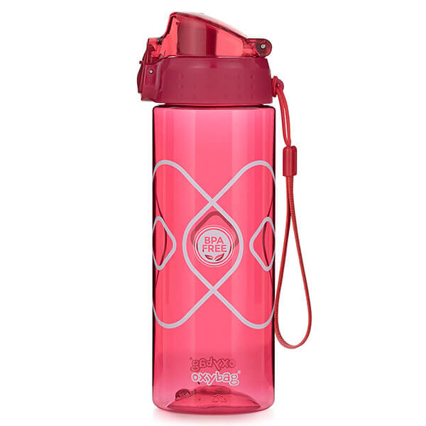 OXYBAG BPA-mentes kulacs - 600 ml - rózsaszín