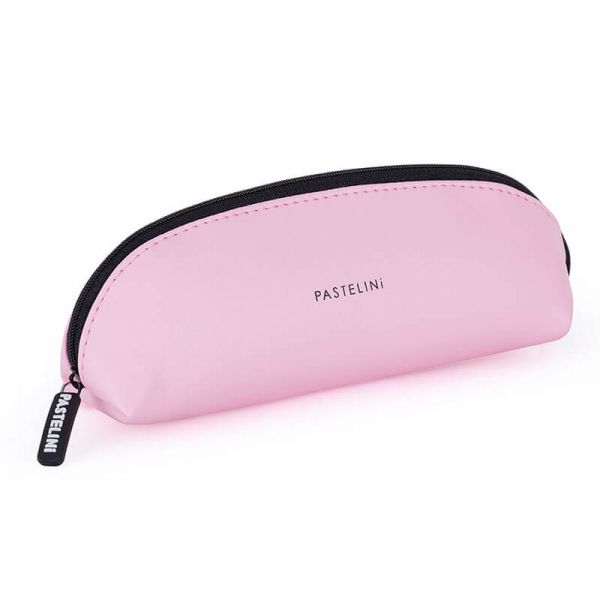 PASTELINI bedobálós tolltartó - műanyag - rózsaszín