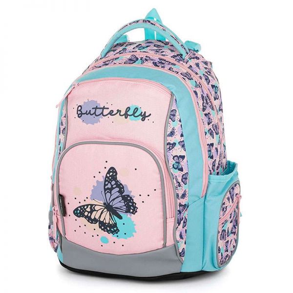 Pillangós OXY GO iskolai hátizsák - iskolatáska - 22 literes