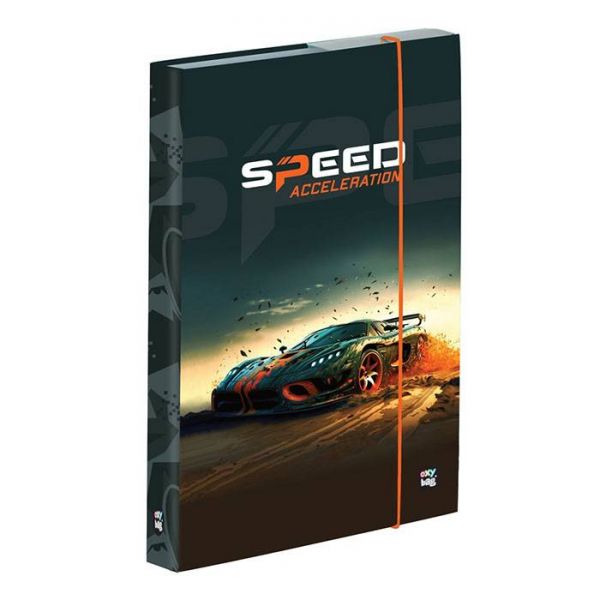 Speed autós füzetbox - A4 - OXY BAG