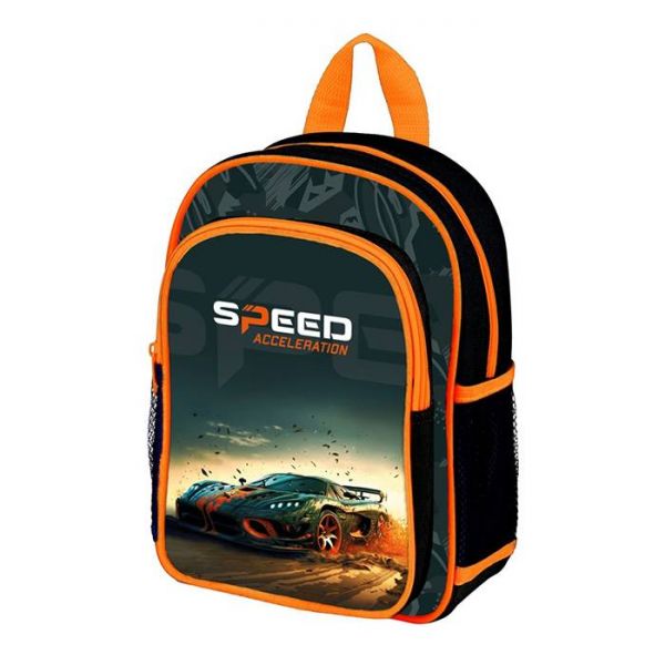 Speed autós gyerek hátizsák - 30x10x22 cm