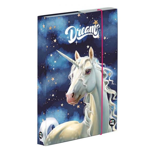 Unikornis Dreams füzetbox - A5 - OXY BAG