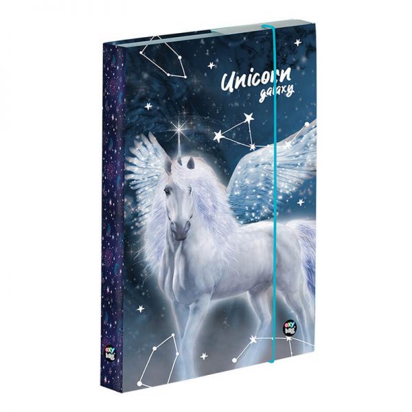 Unikornis Galaxy füzetbox A4 - OXY BAG