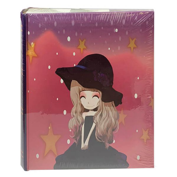 Anime gyerek könyvkötött fotóalbum - 200 db 10x15 cm