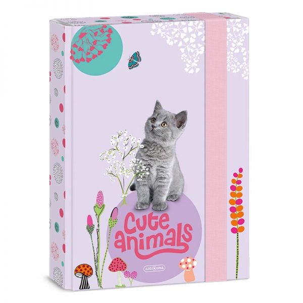 Cute Animals cicás füzetbox - A5 - Ars Una