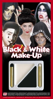 Fekete-fehér arcfesték