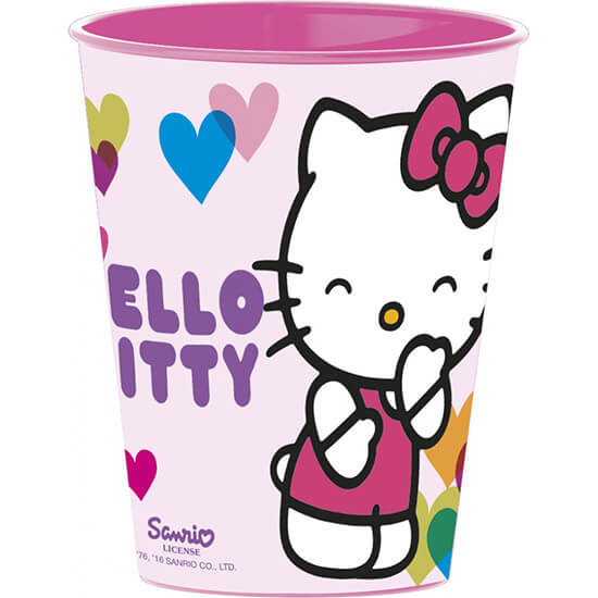 Hello Kitty műanyag pohár - 260 ml