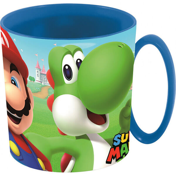 Super Mario mikrozható műanyag bögre - 350 ml