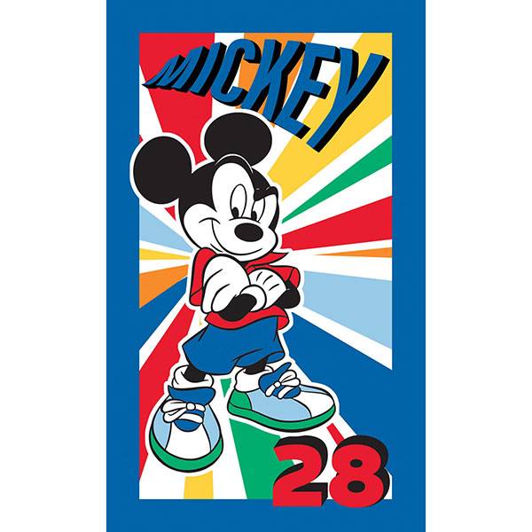 Mickey Egeres arctörlő / törölköző - 50x30 cm